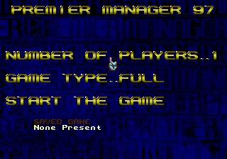Заставка игры Premier Manager 97